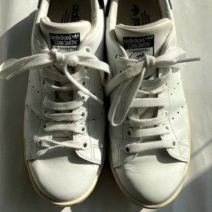 Adidas Stan Smith Sneakers - White/Navy